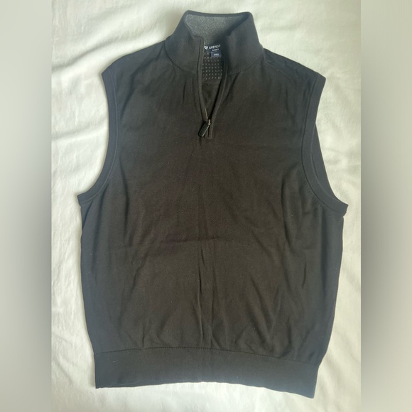 Daniel Cremieux Other - Daniel Cremieux Black Zip Up Sweater Vest